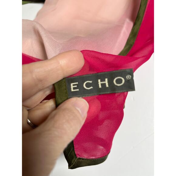 Designer Scarves 13 Silk Eileen Fisher Echo Talbot Oscar Vena DVF Shfrard  Beril - Picture 14 of 16